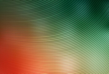 Light Green, Red vector layout with flat lines.