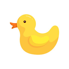 Kids toy
yellow duck cartoon vector graphics.