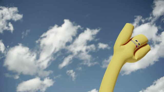 air tube man advertising