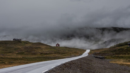 Road to the cloud, Norway.