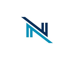 N letter logo
