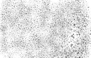 Grunge Black And White Urban. Dark Messy Dust Overlay Distress Background. Easy To Create Abstract Dotted, Scratched, Vintage Effect With Noise And Grain