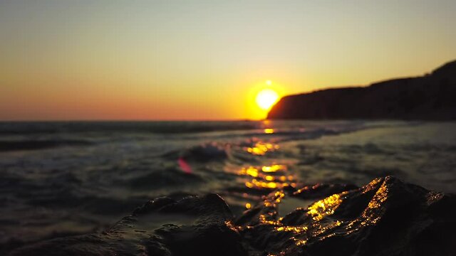 Sunset on a beach - Kos Island, Greece
