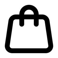 Shopping Bag Icon Illustration