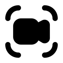 Obraz premium Video Camera Icon Illustration