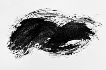 Obraz premium brush paint and drawing graphics. brushstrokes ink grunge hand-drawn. art ink set the texture. abstract line splatter isolated. isolated grunge splash artistic. illustration graphic acrylic ink.