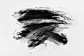 brush paint and drawing graphics. brushstrokes ink grunge hand-drawn. art ink set the texture. abstract line splatter isolated. isolated grunge splash artistic. illustration graphic acrylic ink.