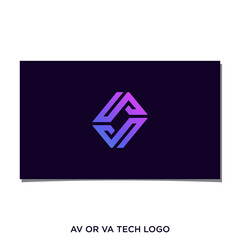 AV OR VA TECH LOGO DESIGN