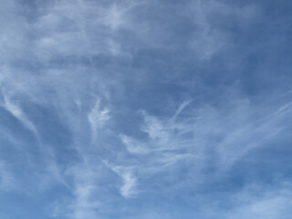 blue sky with clouds