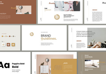 Brand Guidelines Presentation Layout