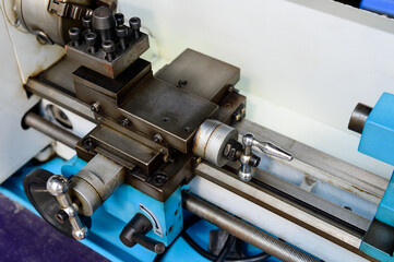 Fototapeta na wymiar Part of machining with lathe