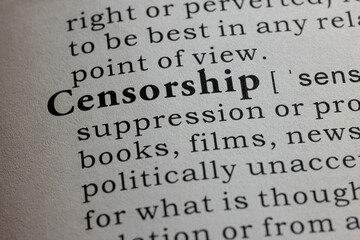 definition of censorship