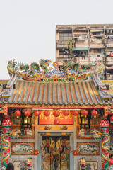 Chinese shrine at chinatown is the most famous chinese temple.