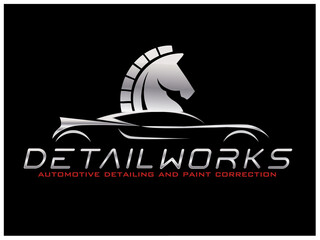 Abstract horse logo, silhouette, simple, line art