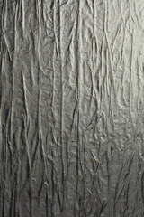 Dark Texture Background. Crumpled paper.

