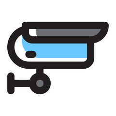 Cctv Camera Icon Illustration
