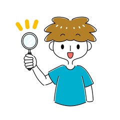 何かを見つけた人