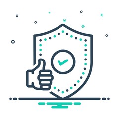 Mix icon for trusted