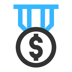 Finance Badge icon illustration