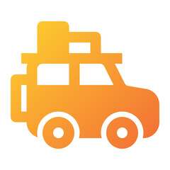 Suv Car Icon Illustration