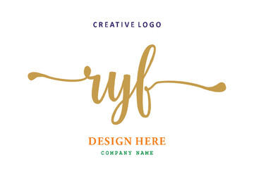 RYF lettering logo is simple, easy to understand and authoritative
