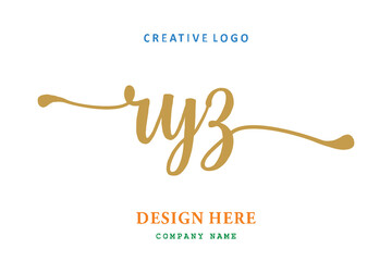 RYZ lettering logo is simple, easy to understand and authoritative