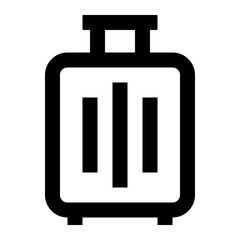 Luggage Icon Illustration