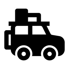 Suv Car Icon Illustration