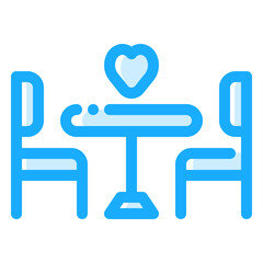 Dinner Icon Illustration