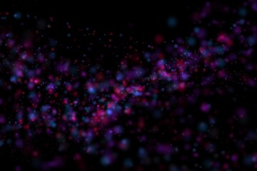 a colorful bokeh photo overlay