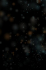 Obraz premium a colorful bokeh photo overlay