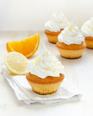 Double Citrus Cupcakes