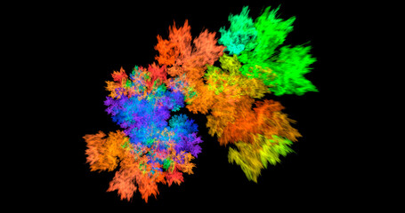 abstract fractal background