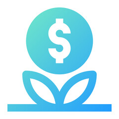 Investment Icon Illustration