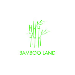 logo about bamboo tree, can be use on all media, because made with high resollution