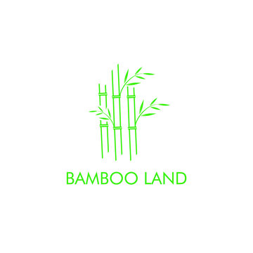 Logo About Bamboo Tree, Can Be Use On All Media, Because Made With High Resollution