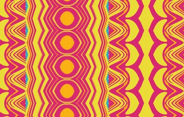  colorful artistic pattern for textile, ceramic tiles and backgrounds. Abstract modern. Flat background with simple geometric shapes. Minimalistic design for cards, banners, packages, wallpapers and w