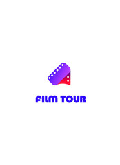 Film tour logo on a light background