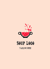 Soup logo on a light background