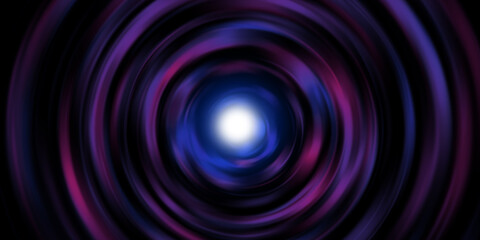circular light line rotating laser light burst laser light spiral 3D illustration