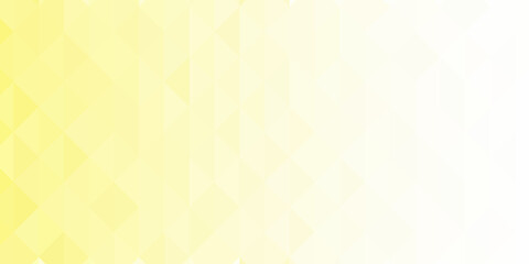 Abstract geometric background. Triangular pixelation. Mosaic, yellow gradient.