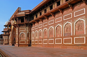 Agra Red Fort is a historical Red fort in the city of Agra in India. It was the main residence of...