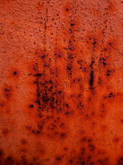 Texture of rusty iron aged old. Grunge metal plate background.