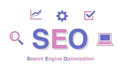 SEOのイラストアイコン