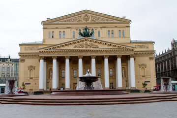 Teatro Bolshoi o Theatre o Theater Bolshoi en la ciudad de Moscu o Moscow en el pais de Rusia o Russia