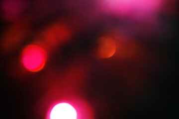background with bokeh particles red