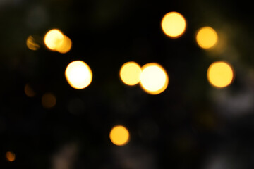 abstract bokeh background yellow