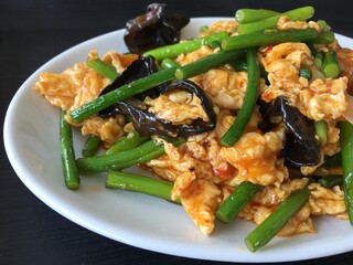 卵の中国料理