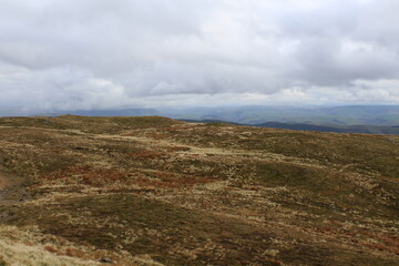 Cadair Idris Mountain Landscape Background