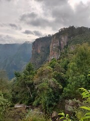 Naklejka premium Rock formation